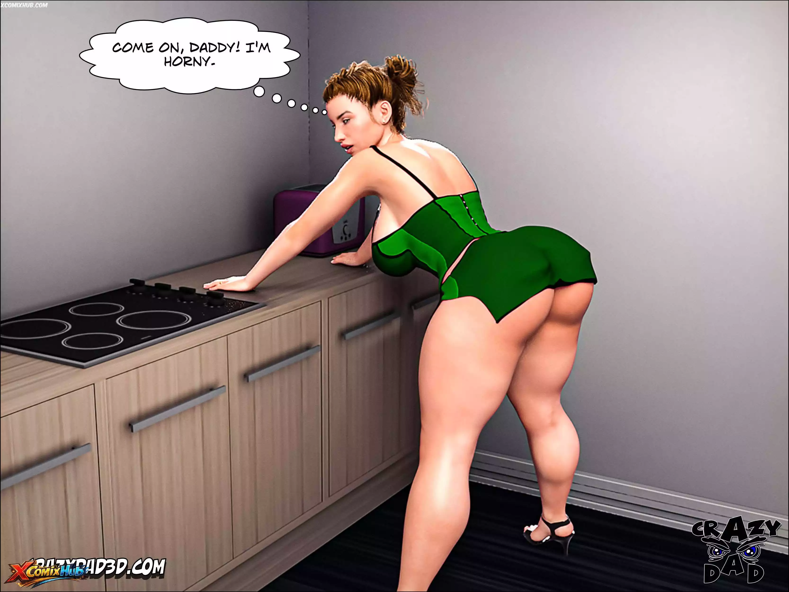 Father In Law At Home Chapter 18 Crazydad3d 057 Comic Page 57